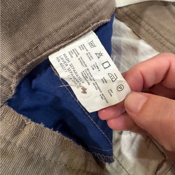 Vintage 90’s Esprit tan 100% Cotton skirt with cool buckle size 11/12 P1.2 - Picture 13 of 16